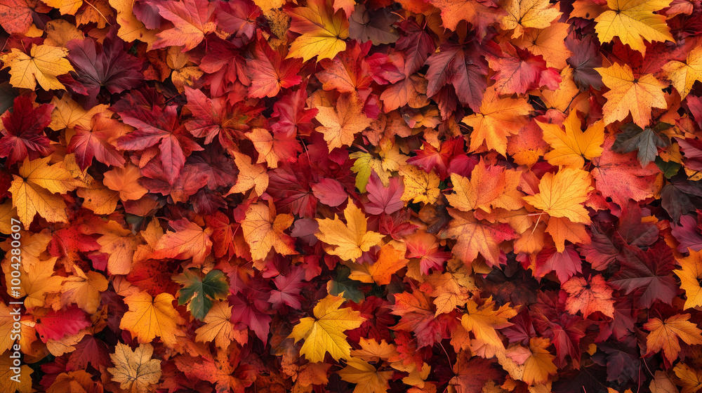 Autumn leaves background
Autumn leaves background