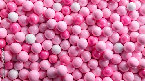 Pink bubblegum background perfect for sweet and playful concepts