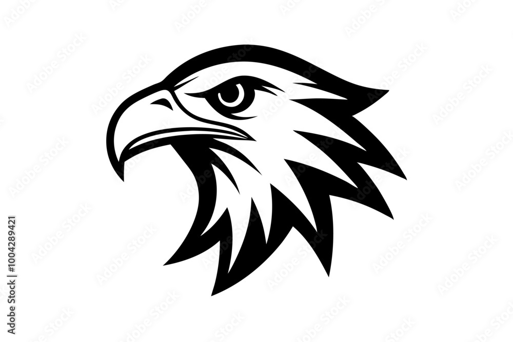 Obraz premium eagle head vector