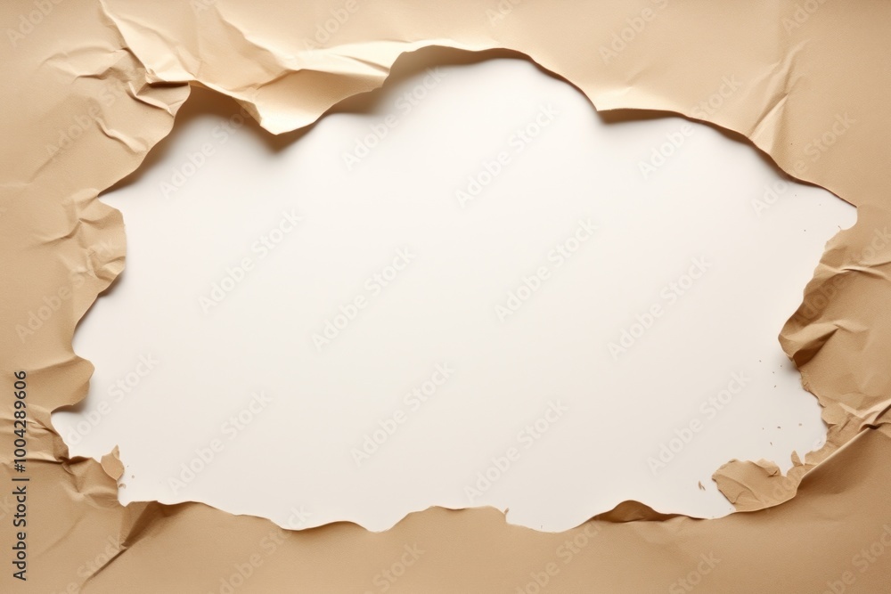 Kraft paper backgrounds torn hole. Kraft paper backgrounds torn hole.