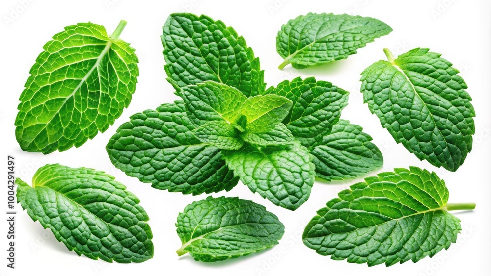 Fresh Mint PNG Cut Out Element Set for Graphic Design, Culinary, and Creative Projects Fresh Mint PNG Cut Out Element Set for Graphic Design, Culinary, and Creative Projects