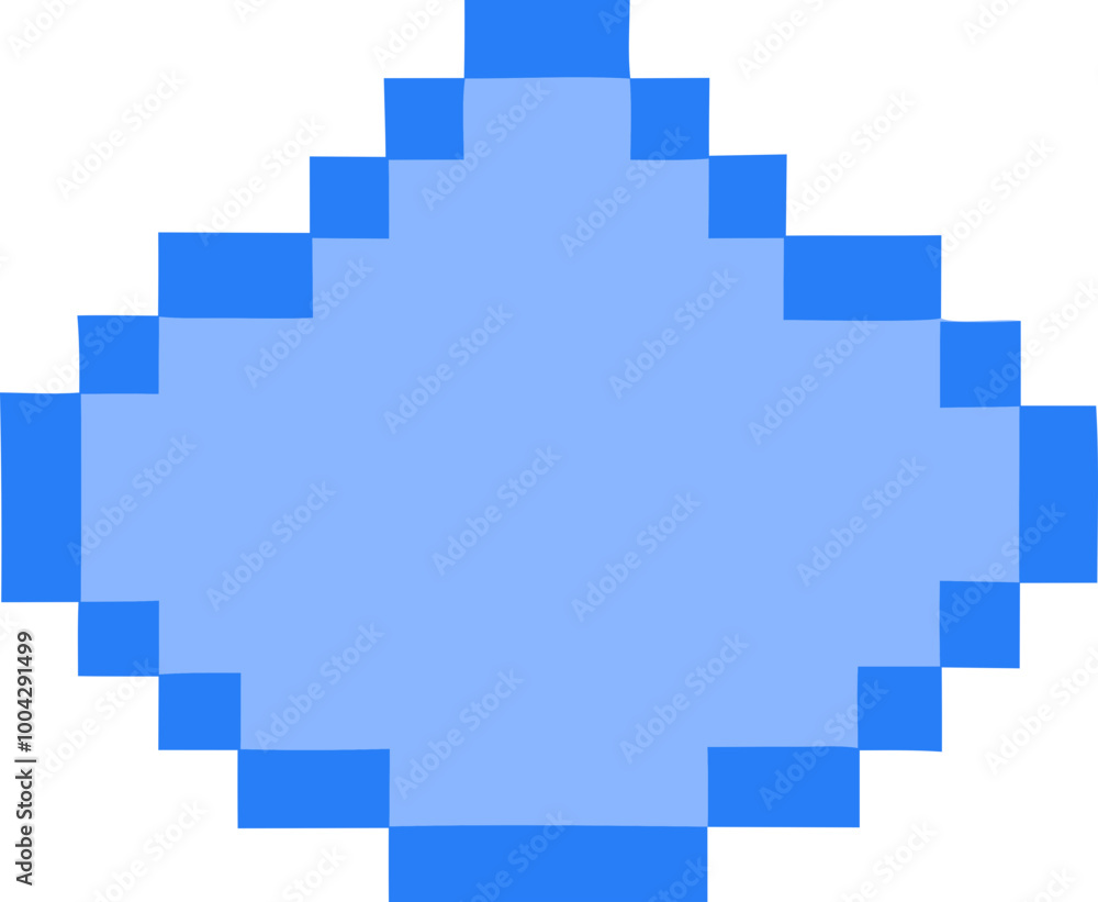 pixel cloud svg icon pixel cloud svg icon