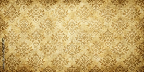 Vintage paper texture background with intricate natural patterns for design projects