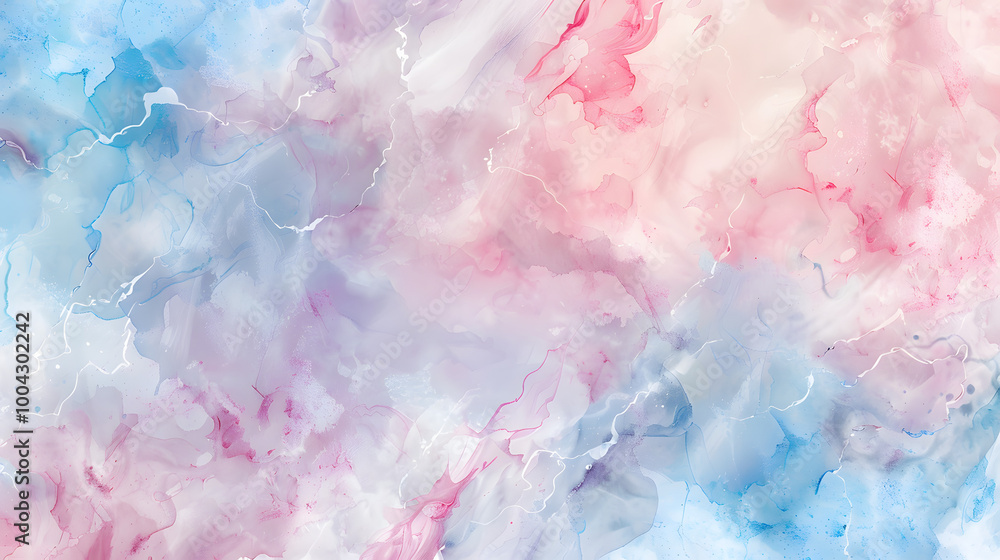 Fototapeta premium Mirror furniture Background watercolor