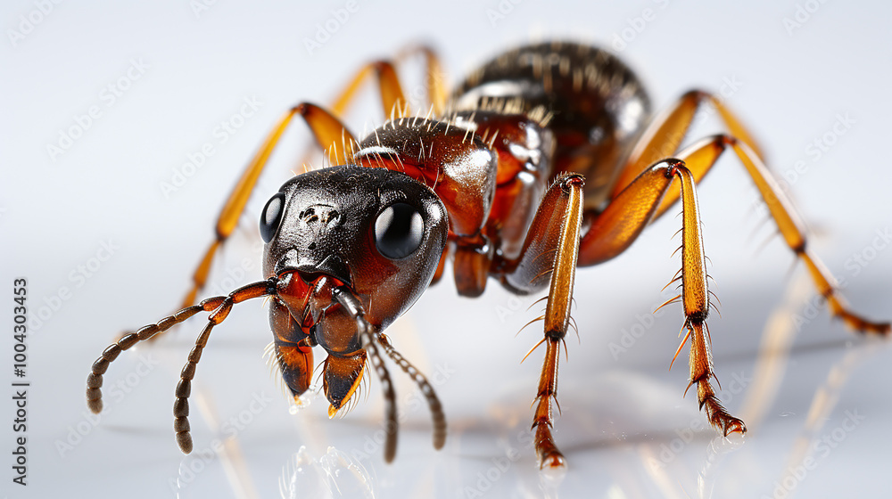 3d rendered photo of a ant generative ai 3d rendered photo of a ant generative ai