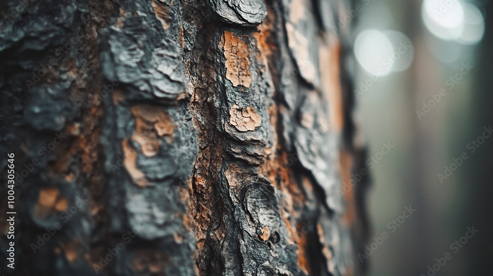 Pine tree, bark close-up. Close-up of pine bark in the forest for a natural background. Nature. Details. Focus on pine tree trunk with blurred background.generative ai Pine tree, bark close-up. Close-up of pine bark in the forest for a natural background. Nature. Details. Focus on pine tree trunk with blurred background.generative ai