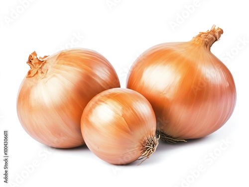 Wallpaper Mural Whole onion isolated on a white background Torontodigital.ca