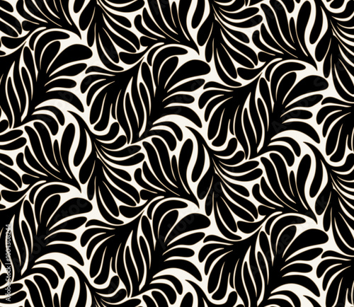 Seamless liquid geometric pattern design.