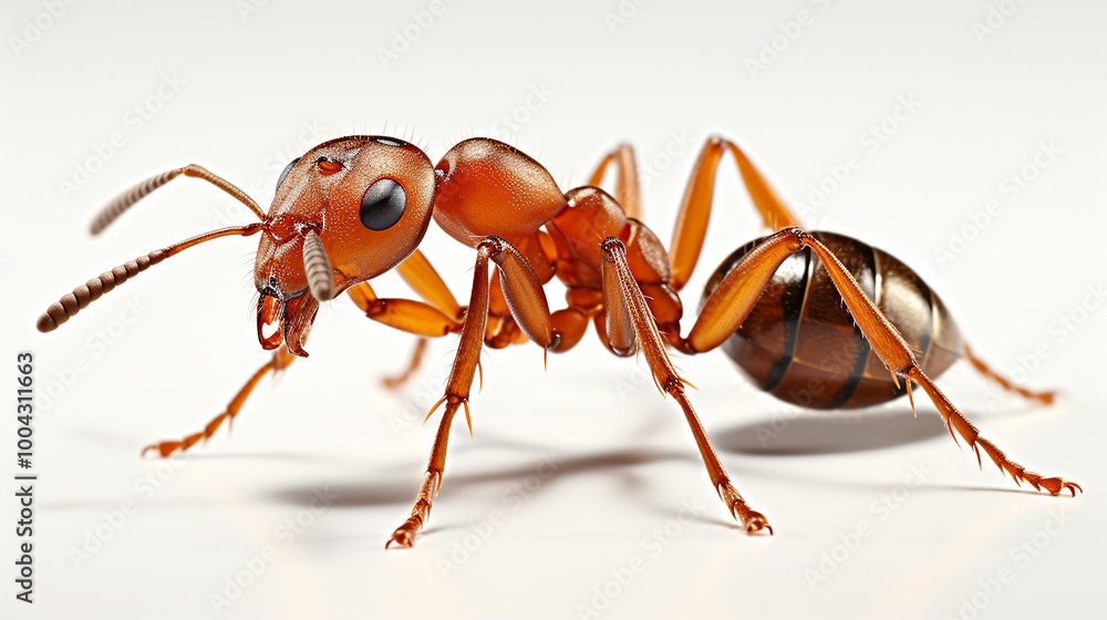 3d rendered photo of a ant generative ai 3d rendered photo of a ant generative ai