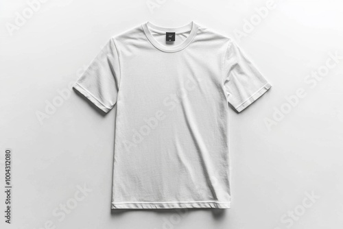 White Tshirt Mockup Isolated created with Generative AI