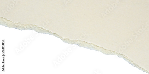 Wallpaper Mural White ripped paper torn edges strips isolated on white background Torontodigital.ca