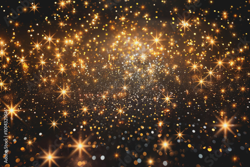 Abstract background texture, sparkling, clean, sparkling stars.