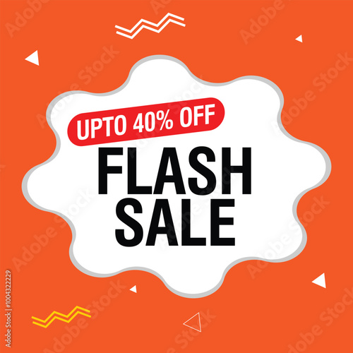 Flash Sale banner  discount banner promotion background web or social media 