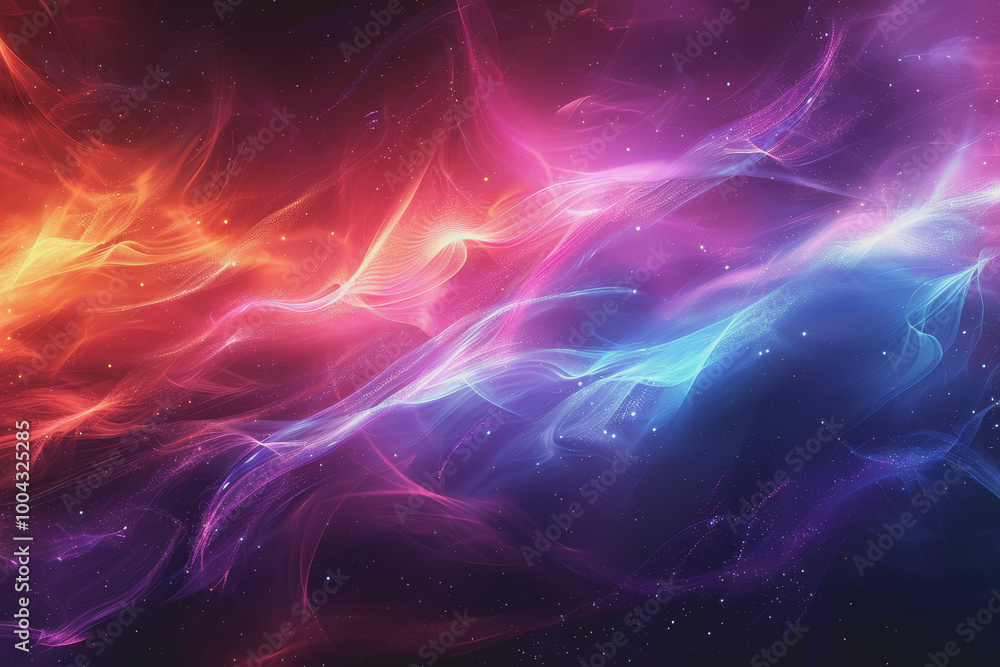 Abstract background with shimmering colored light texture. Abstract background with shimmering colored light texture.