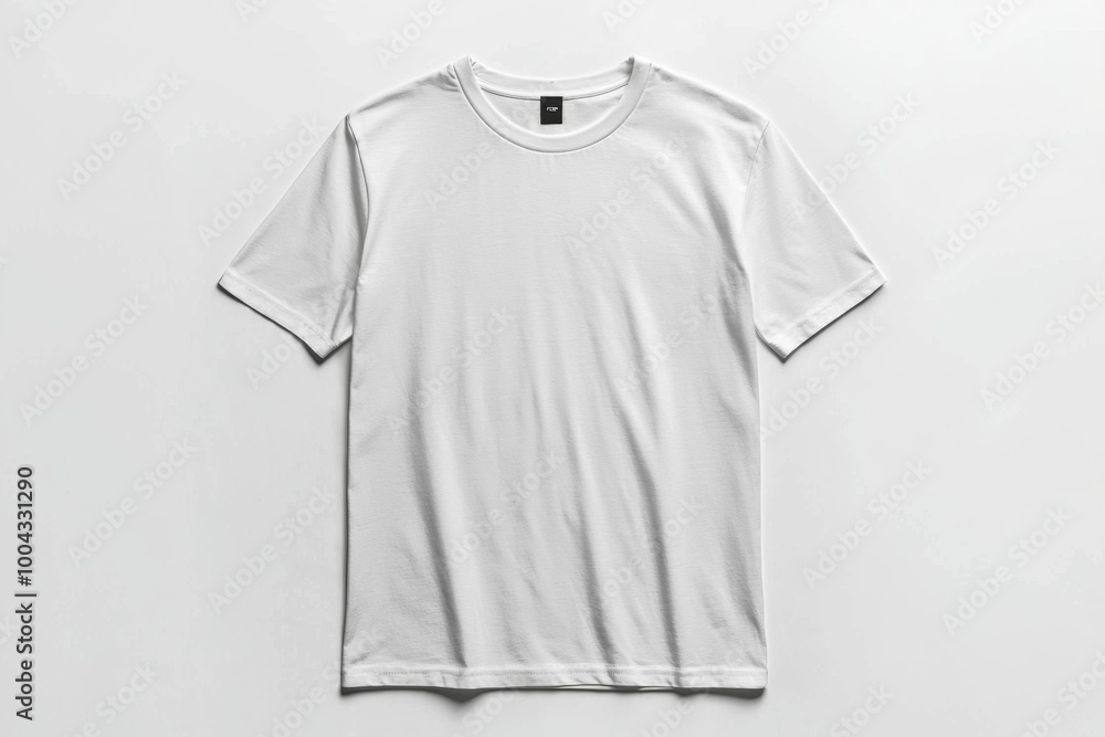 White Tshirt Mockup Isolated created with Generative AI White Tshirt Mockup Isolated created with Generative AI