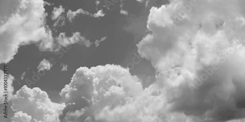 Black cloud and thunderstorm before rainy, Dramatic black clouds and dark sky