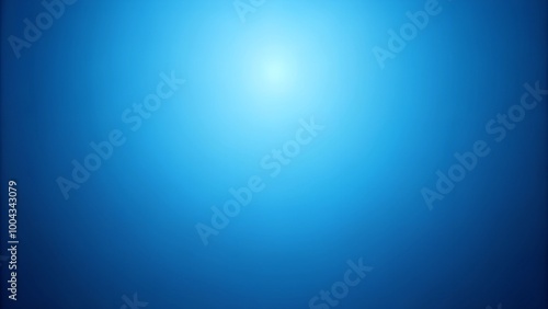 Solid blue background with gradient from dark to light, simple and calming design