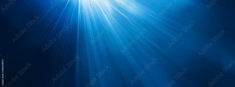 Abstract Blue Gradient Background with Light Rays Abstract Blue Gradient Background with Light Rays