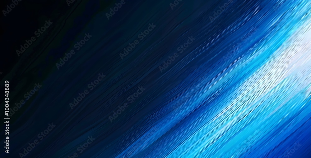 Fototapeta premium Abstract Blue Gradient Background with Lines