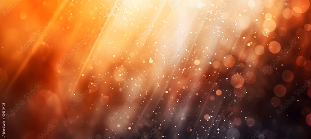 Obraz premium Abstract Orange And Grey Gradient Background With Light Beam