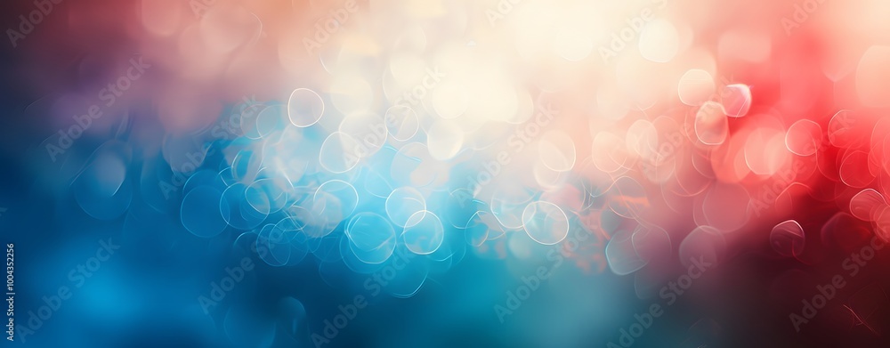 Abstract Red Blue White Blurred Gradient Background Abstract Red Blue White Blurred Gradient Background
