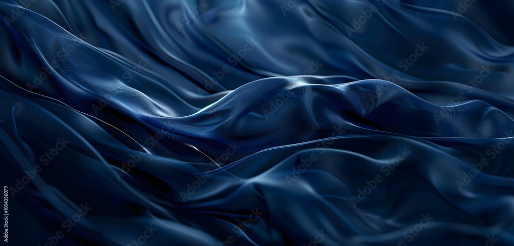 Obraz premium Abstract Blue Fabric Texture Background