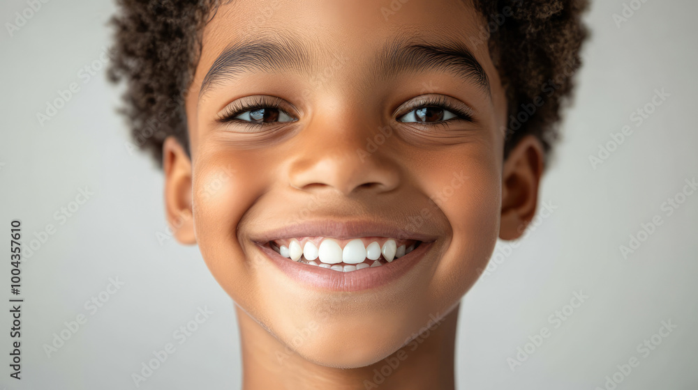 A cheerful young boy with bright eyes and a wide smile stands in front of a neutral bright background, radiating happiness and youthful energy. A cheerful young boy with bright eyes and a wide smile stands in front of a neutral bright background, radiating happiness and youthful energy.