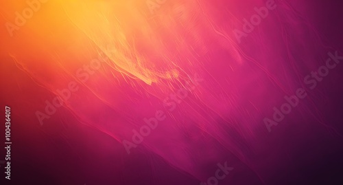 Abstract Gradient Background with Pink, Orange and Yellow Colors