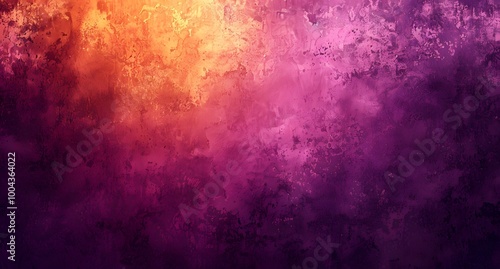 Abstract Purple and Orange Gradient Background