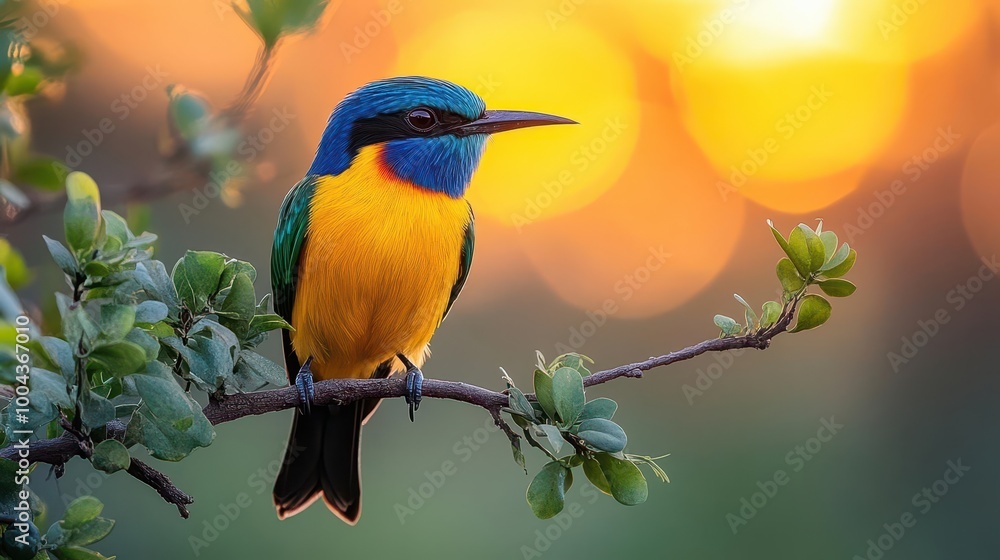 vibrant little beeeater perched elegantly on a branch surrounded by the rich greenery of kruger national park capturing the essence of wildlife vibrant little beeeater perched elegantly on a branch surrounded by the rich greenery of kruger national park capturing the essence of wildlife