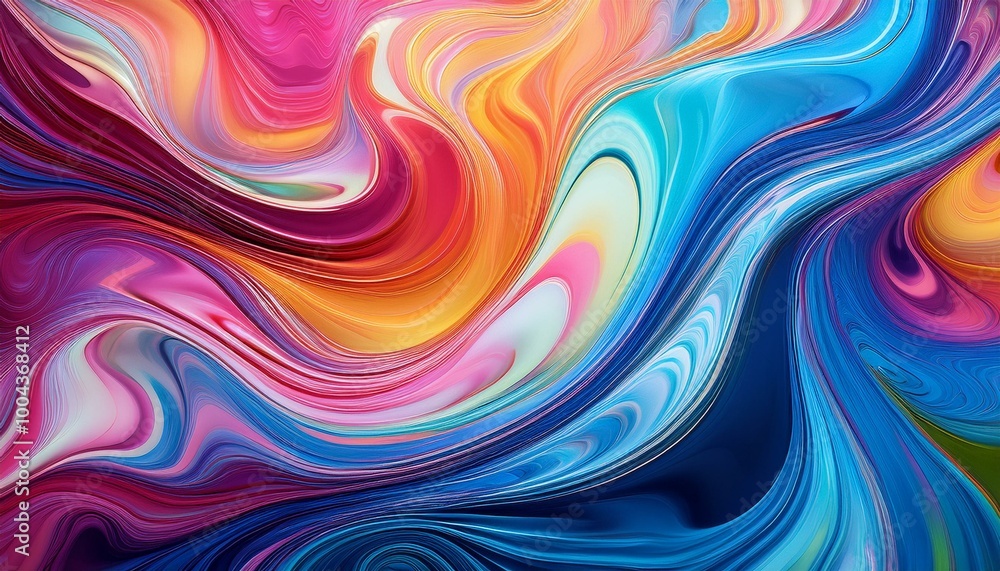 Abstract swirling colors Abstract swirling colors
