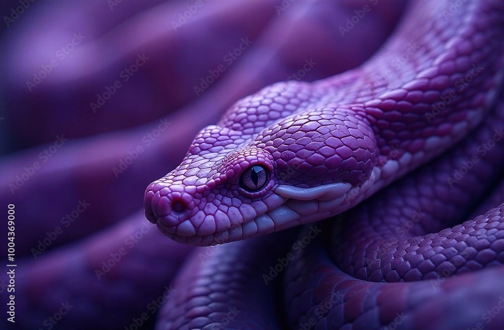 Fototapeta premium Purple snake