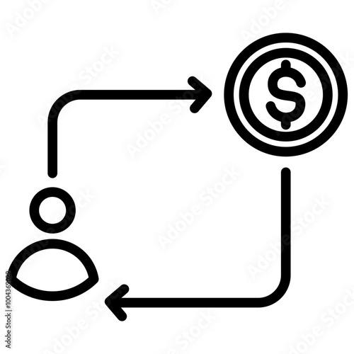 Conversion Icon Element For Design