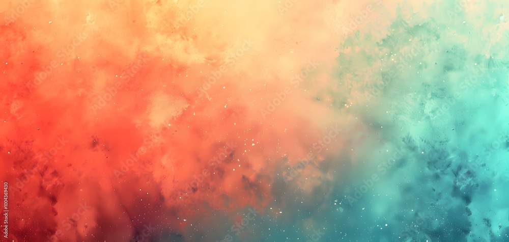 Grainy Gradient Background Red Orange Teal Grainy Gradient Background Red Orange Teal