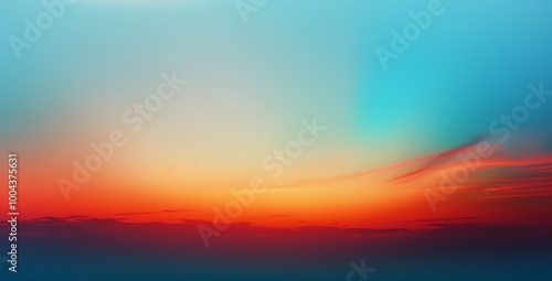 Calm Sunset Gradient Background for Book Covers