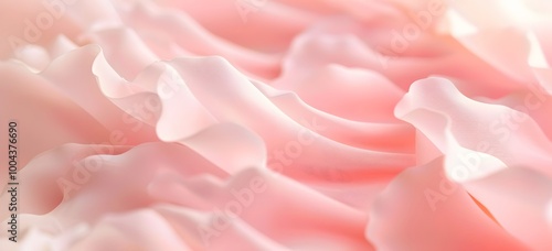 Abstract Pink Silk Fabric Background Blurred Edges