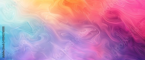 Abstract Colorful Swirls Gradient Background