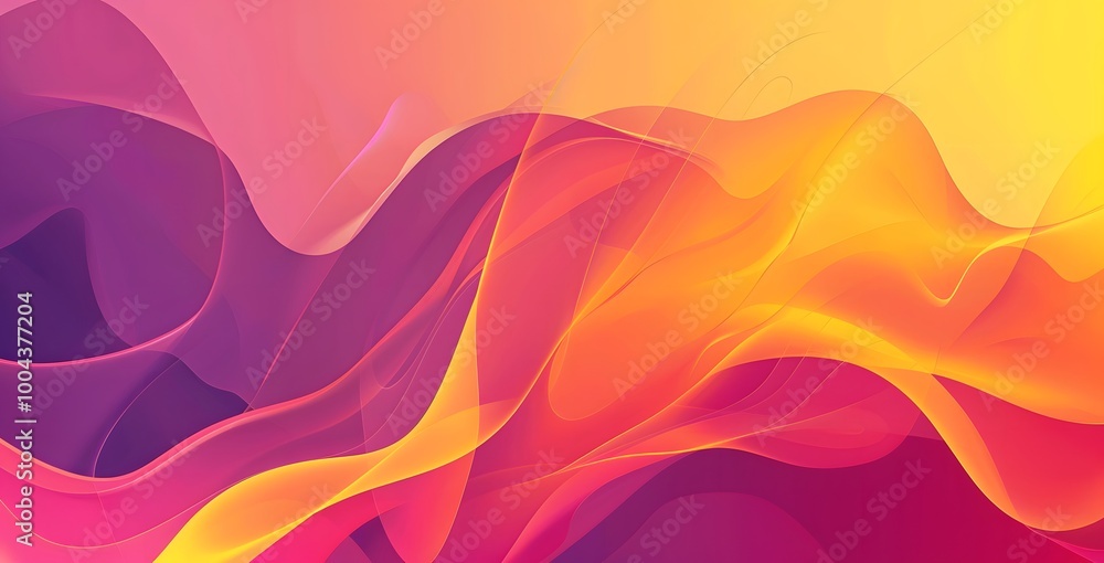 Abstract Yellow Purple Gradient Background Abstract Yellow Purple Gradient Background