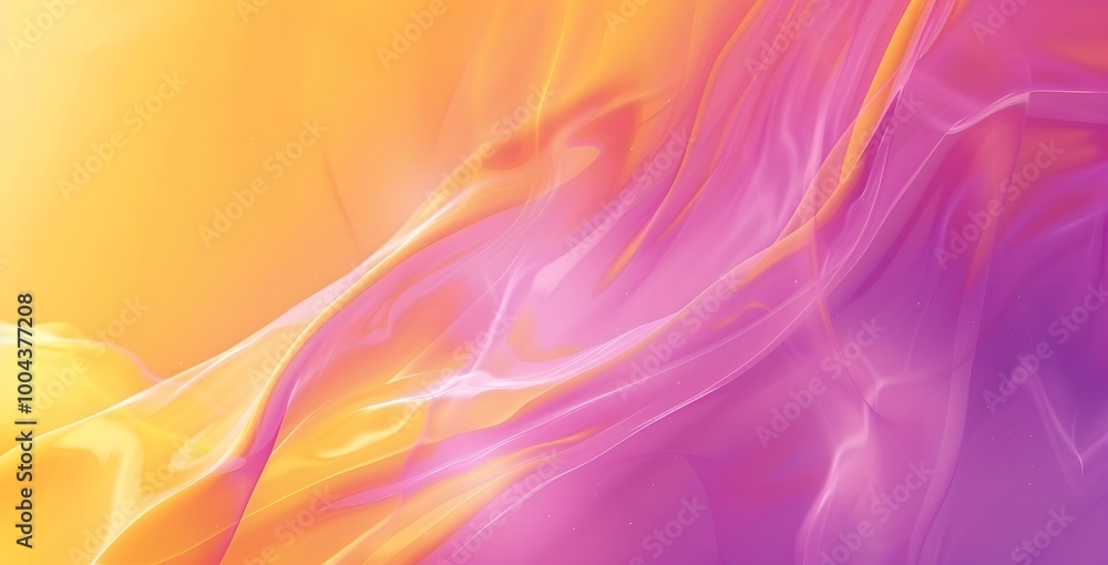 Naklejka premium Abstract Yellow Purple Gradient Background