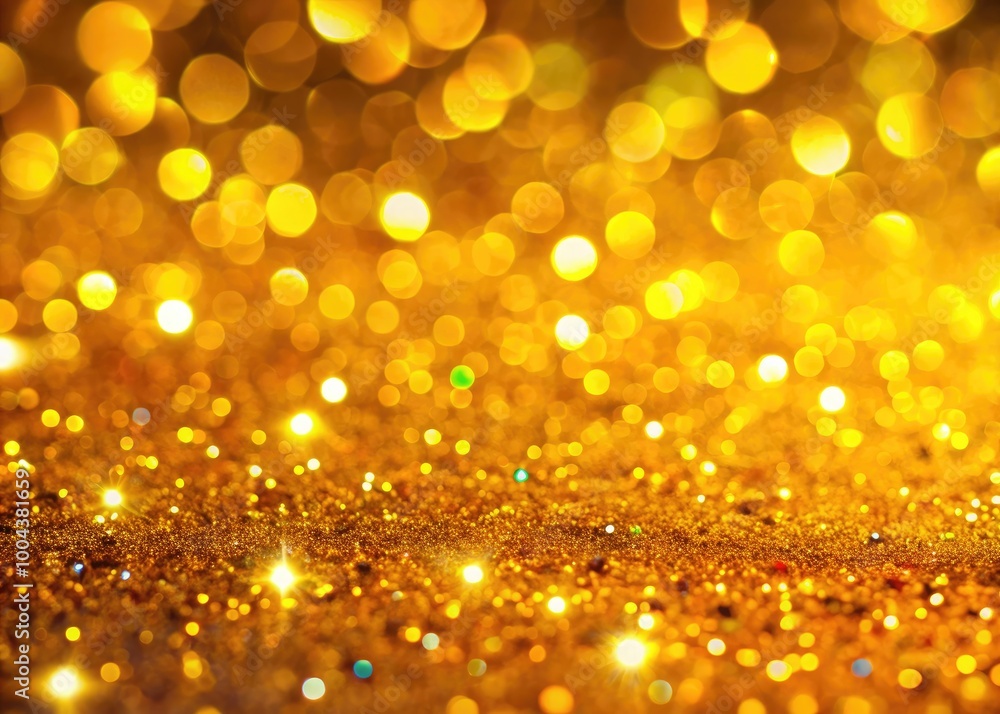 Yellow Glitter Sparkle Confetti Texture Abstract Background for Christmas and New Year Celebrations Yellow Glitter Sparkle Confetti Texture Abstract Background for Christmas and New Year Celebrations