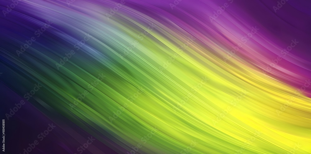 Abstract Gradient Background with Purple, Green and Yellow Colors Abstract Gradient Background with Purple, Green and Yellow Colors