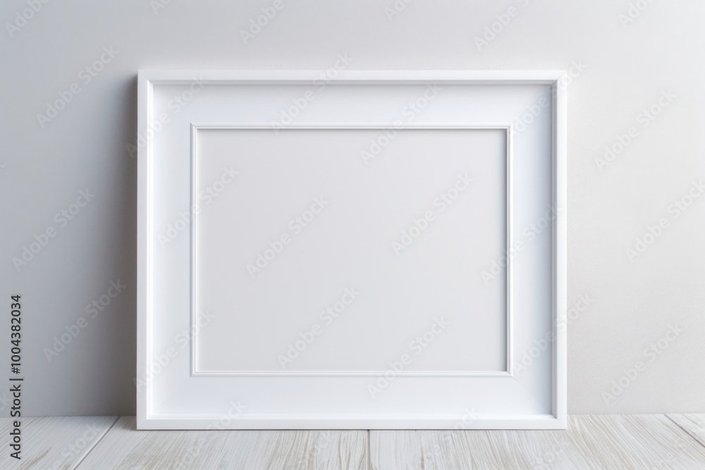 Frame white wood picture frame. Frame white wood picture frame.