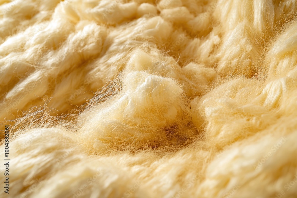 Mineral wool batts ideal for thermal and acoustic insulation in residential construction. Ai generative Mineral wool batts ideal for thermal and acoustic insulation in residential construction. Ai generative