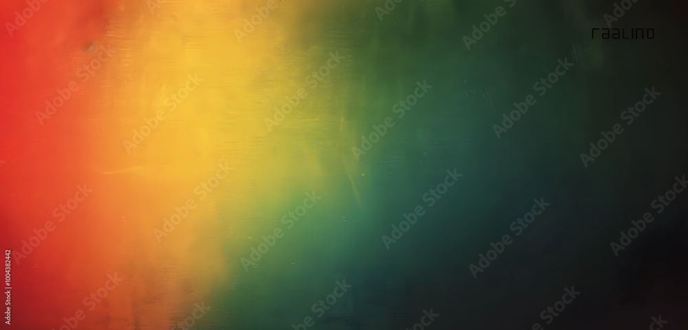 Abstract Gradient Background with Red, Yellow, and Green Colors Abstract Gradient Background with Red, Yellow, and Green Colors