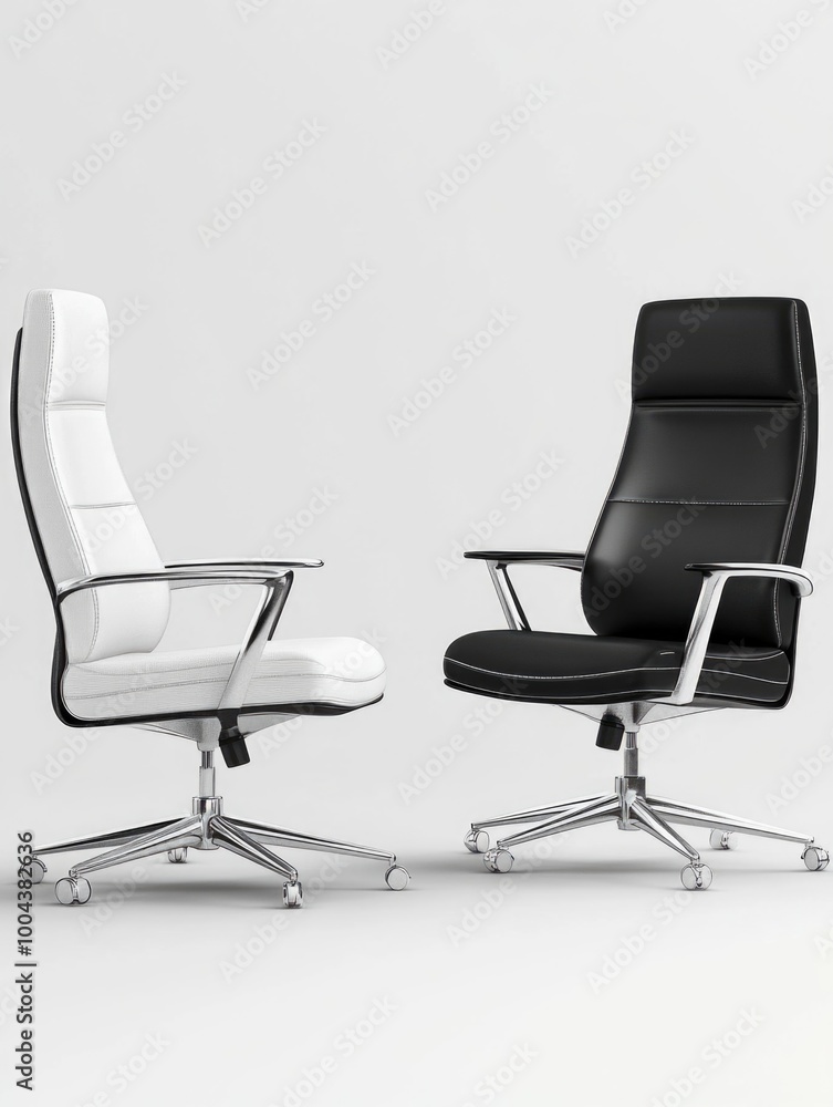 Black and White Office Chairs Black and White Office Chairs