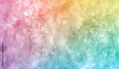 Abstract Pastel Rainbow Gradient Texture Background