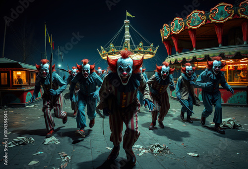 The Dark Carnival Clowns