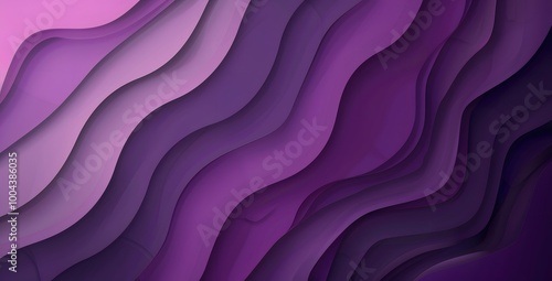 Abstract Purple Gradient Background with Wavy Texture
