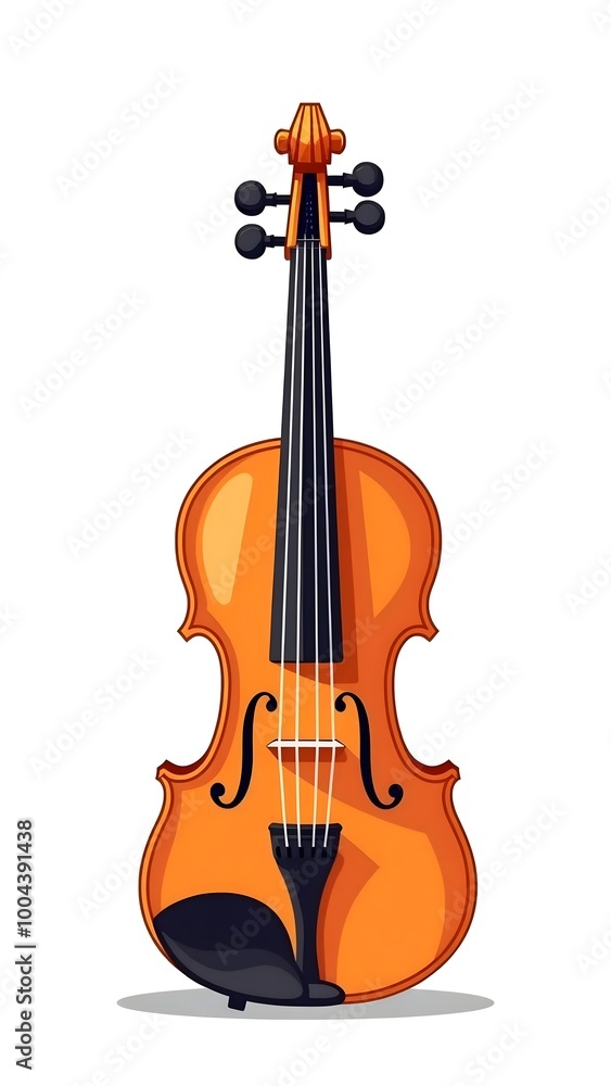 Fototapeta premium violin illustration