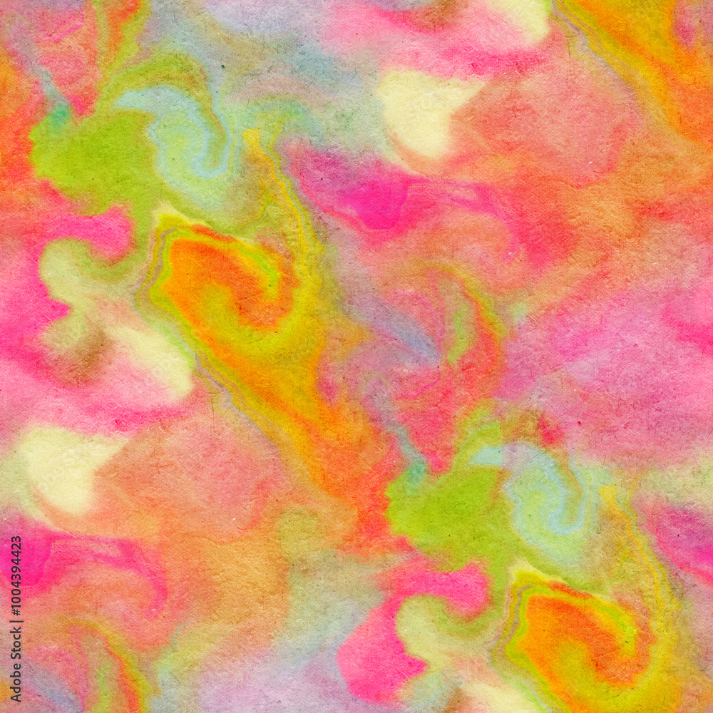Abstract seamless pattern with watercolor spots. Abstract seamless pattern with watercolor spots.